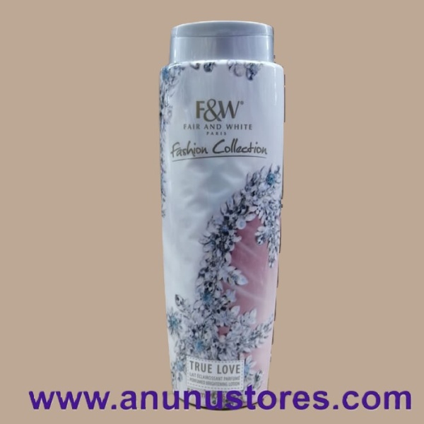 F&W Body Brightening Lotion True Love Fashion Collection - 500ml